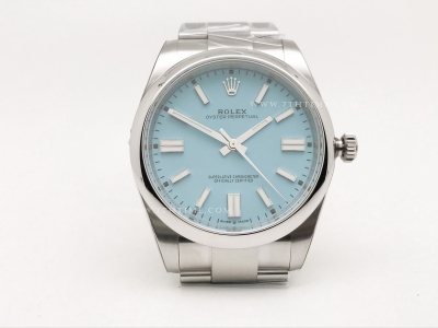 Oyster Pert. 41mm 124300 SS/SS T.Blue EWE A3230