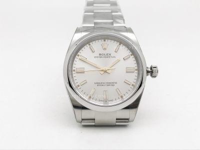 Oyster Pert. 36mm 126000 SS/SS Silver EWE A3230