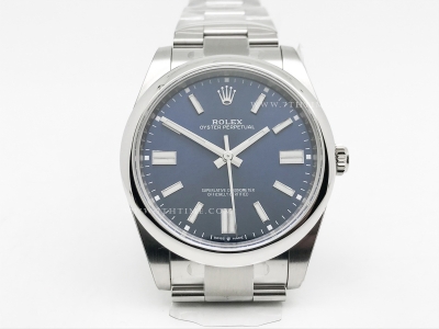 Oyster Pert 41mm 124300 Oys SS/SS Blue Clean VR3230