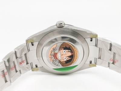 Oyster Pert 41mm 124300 Oys SS/SS Blue Clean VR3230