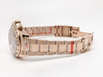 Daytona 116505 RG/RG Gold/Blk/Stk GDF A3836