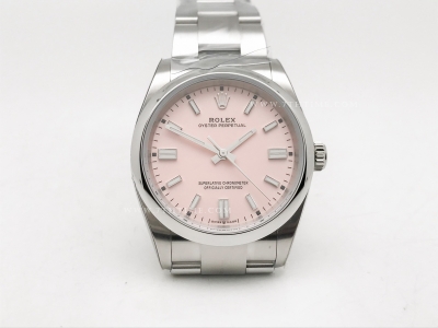 Oyster Pert. 36mm 126000 SS/SS Pink EWE A3230
