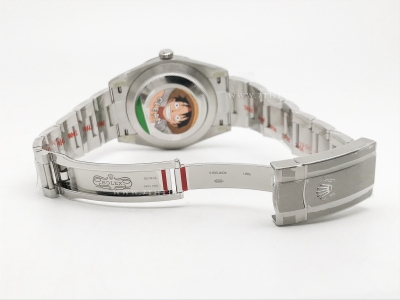 Oyster Pert 41mm 124300 Oys SS/SS Yelw Clean VR3230