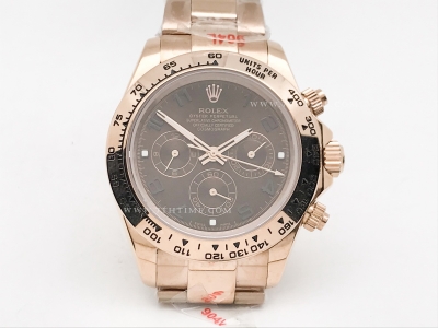 Daytona 116505 RG/RG Brown/Num GDF A3836