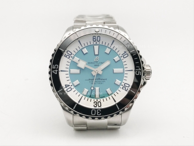 Superocean 44mm Blk SS/SS T-Blue TF Asia 2824