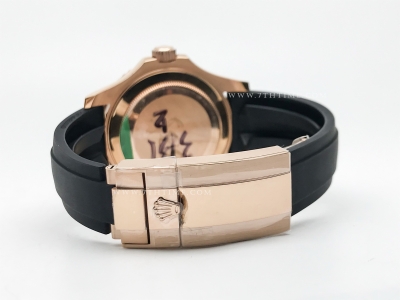 YachtMaster 116655 40mm DIA RG/RU Blk BPF VR3135