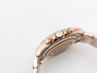 Daytona 126505 RG/RG Brwn/Blk/Stk QF V5 QF4131