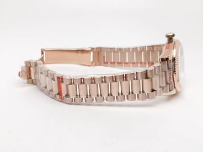 DayDate 36mm 128235 Wt 904L Flt RG/RG RG/Stk QF VR3255