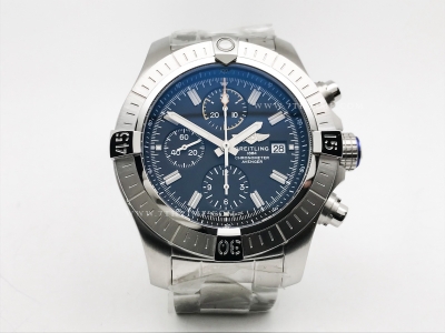 Avenger Chrono 45mm SS/SS Blk/Stk TF A7750