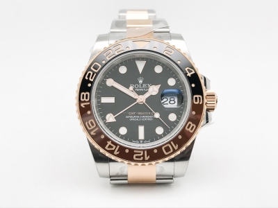 GMT II 126711CHNR Oys 904L RG/SS Blk APSF VR3285