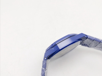 Royal Oak 41mm 15500 Blue CER/CER Silv APSF A4302