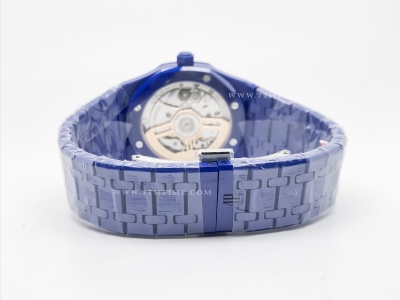 Royal Oak 41mm 15500 Blue CER/CER Silv APSF A4302