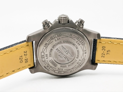 Avenger Chrono 45mm TI/NY/LE Gry/Stk TF A7750