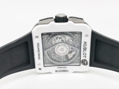 Square Bang Unico 42mm Wht CER/RU Ske BBF A1280