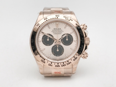 Daytona 126505 RG/RG Gold/Blk/Stk 904L GMF GM4131