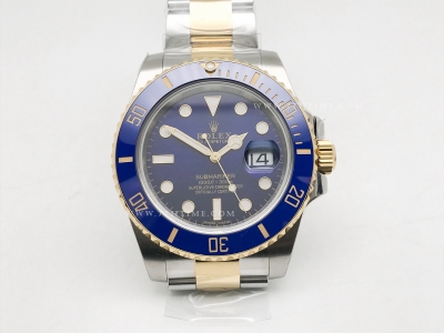 Submariner 116613LB YG/SS Blue FCF VR3135