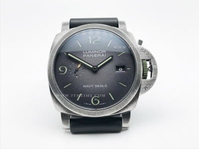 PAM1412 Navy Seals 44mm SS/RU G-Grey VSF P9010