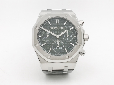 Royal Oak Chrono 26240 SS/SS Grn/Stk APSF SH4401