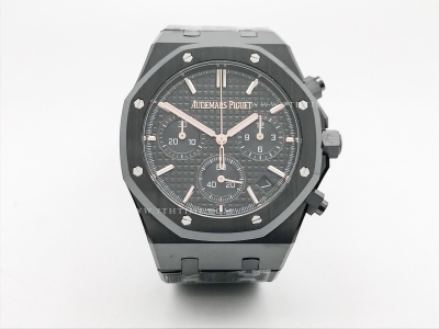 Royal Oak Chrono 26240 CER/CER Blk/Stk APSF SH4401