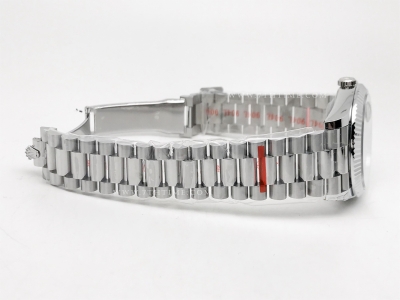 DayDate 40mm 228239 904L Flt Wt SS/SS I-Blu/Stk Noob A2836