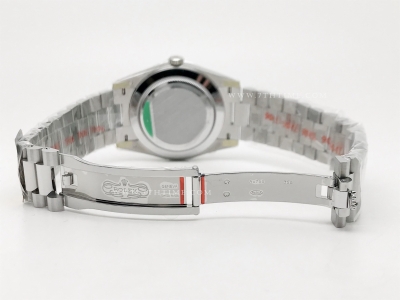 DayDate 40mm 228239 904L Flt Wt SS/SS I-Blu/Stk Noob A2836