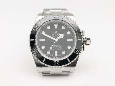 Sub 124060 No Date 904 41mm SS/SS Blk EWE A3230