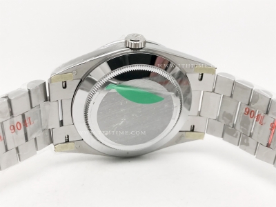 DayDate 40mm 904L Flt Wt SS/SS O-Blue/Rm Noob A2836