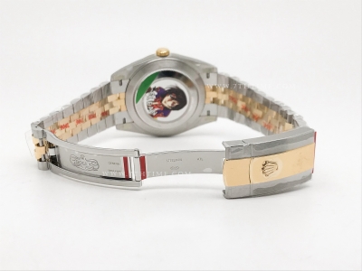 DJ2 41mm Jub Flt 904L YG/SS Gold/Stk Clean VR3235