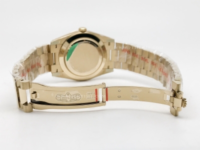 DayDate 228238 40mm 904L Flt Wt YG/YG O-Grn/Rm Noob A2836