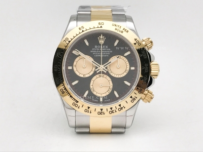 Daytona 126503 YG/SS Blk/Gold/Stk ESF A4131