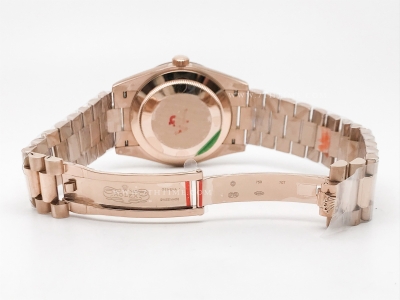 DayDate 40mm Flt RG/RG Blue/Dia BPF VR3255