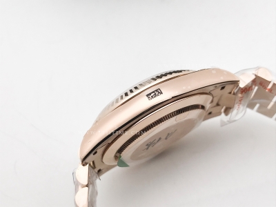 DayDate 40mm Flt RG/RG Blue/Dia GMF A2836