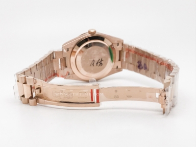 DayDate 40mm Flt RG/RG Blue/Dia GMF A2836