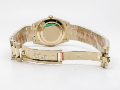 DayDate 228238 40mm 904L Flt Wt YG/YG Gold/Dia Noob A2836