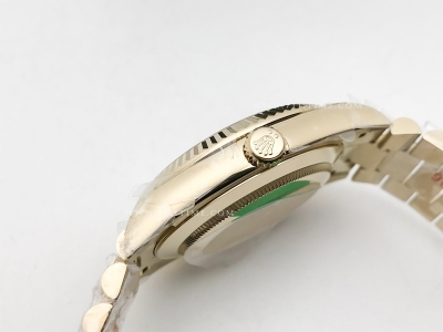 DayDate 228238 40mm 904L Flt Wt YG/YG M-Wht/Dia Noob A2836