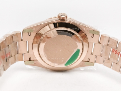 DayDate 228235 40mm 904L Flt Wt RG/RG M-Wht/Dia Noob A2836