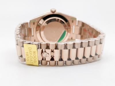 DayDate 228235 40mm 904L Flt Wt RG/RG M-Wht/Dia Noob A2836