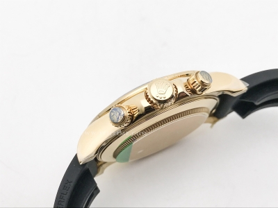 Daytona 126518LN CER YG/RU Gold/Blk/Stk ESF A4131