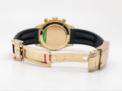 Daytona 126518LN CER YG/RU Gold/Blk/Stk ESF A4131