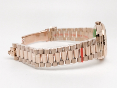 DayDate 228235 40mm 904L Flt Wt RG/RG Brn/Rm Noob A2836