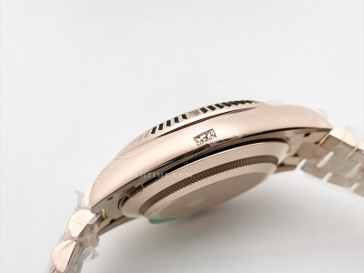 DayDate 228235 40mm 904L Flt Wt RG/RG Brn/Rm Noob A2836