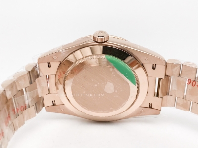 DayDate 228235 40mm 904L Flt Wt RG/RG Brn/Rm Noob A2836