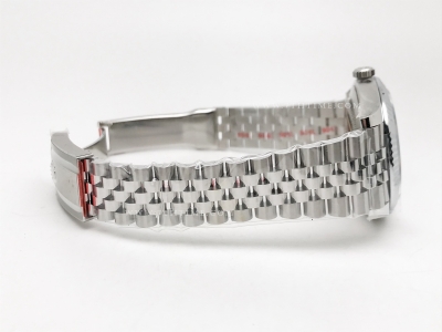 DJ2 126334 41mm Jub Flt 904L SS/SS Wht/Stk JQF VR3235