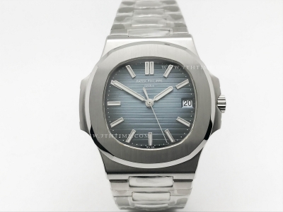 Nautilus Jumbo 5711 SS/SS Blue/Stk BPF MY9015 Mod