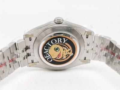 DJ2 126334 41mm Jub Flt 904L SS/SS Grn/Stk JQF VR3235