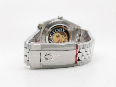 DJ2 126334 41mm Jub Flt 904L SS/SS Grn/Stk JQF VR3235