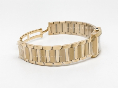 Ladies Cartier Tank Francaise Sml YG/YG Sil K11 Sw Qt