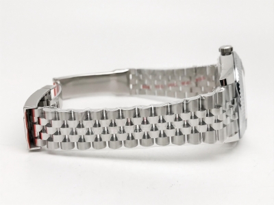 DJ2 126334 41mm Jub Flt 904L SS/SS Blue/Stk JQF VR3235