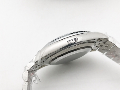 DJ2 126334 41mm Jub Flt 904L SS/SS Blue/Stk JQF VR3235