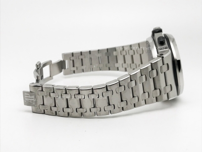 AP ROO Chronograph SS/SS Grey/Blue/Num APF A3126